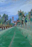 Valentino Ghiglia, Strada a Rosano