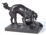 Antoine-Louis Barye, Cane con anatra