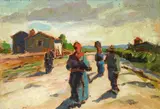 Campigiane by Carlo Domenici, 1920, offered Apr 2018