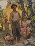 Cafiero Filippelli, Nel podere