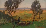 Campagna verso sera by Giovanni Lomi, offered Apr 2018