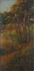Pineta by Renuccio Renucci, 1903, offered Apr 2018