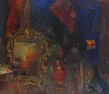Plinio Nomellini, Interno con natura morta