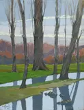 Franco Cigheri, Alberi, 1974