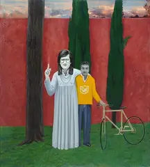 Gino Rubert, Musa inspirando a poeta, 1995