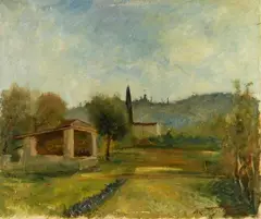 Campagna by Ugo Pignotti, 1919, offered Mar 2018