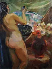 Alberi Potati, 1957 by Antonio Santandrea, cm., offered Mar 2018
