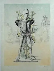 Trovatore by Giorgio de Chirico, 1972, p.p1 {margin:, offered Feb 2018