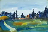 Domenico Cantatore, Paesaggio