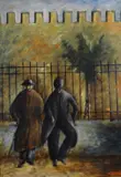 Ottone Rosai, Due uomini, 1935