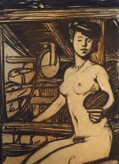 Nudo by Maxime Dethomas, Siglato in basso a sinistra., offered Feb 2018