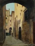 Giuseppe Garinei, Via dei Cavalieri (Firenze scomparsa)