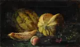 Angiolino Romagnoli, Natura morta con meloni