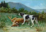 Alessandro Sani, Cane con cervo
