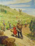 Cipriano Efisio Oppo, Settembre (vendemmia)