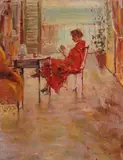 Pietro Scoppetta, Donna che legge