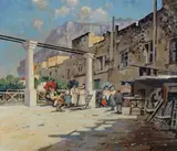 Felice Giordano, Vita in Costiera