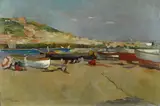Eugenio Scorzelli, Spiaggia a Mergellina