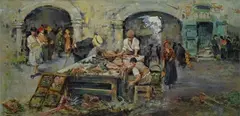 Ermogene Miraglia, Mercato del pesce