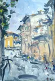 Strada e case by Enzo Pregno, offered Feb 2018