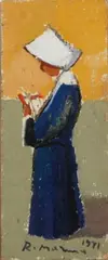 Monachina by Rodolfo Marma, 1971, offered Jan 2018