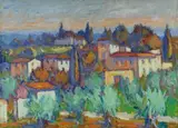 Paesaggio toscano by Dino Migliorini, 1970, offered Jan 2018