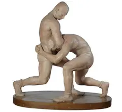 Lottatori by Mario Moschi, offered Dec 2017