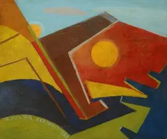 Giulio D'Anna, Paesaggio, 1933