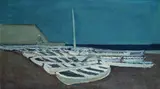 Renzo Vespignani, Barche sulla spiaggia