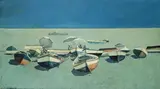 Renzo Vespignani, Barche sulla spiaggia