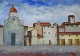 Ottone Rosai, Piazza Cestello, 1945
