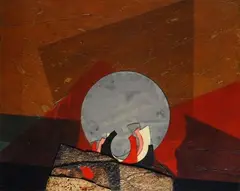 Blu sun by Roberto Crippa, 1971, Sul verso: firma, offered Dec 2017