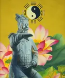 Xu De Qi, China flower, 2009