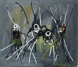 Roberto Crippa, Composizione, 1954