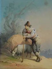 Pastore by Filippo Palizzi, offered Dec 2017
