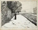 Lungarno alle cascine by Giovanni Fattori, offered Dec 2017