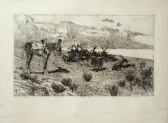 Le capre by Giovanni Fattori, offered Dec 2017