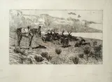 Le capre by Giovanni Fattori, offered Dec 2017