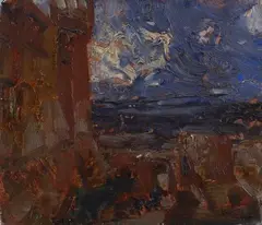 Caseggiati nel paesaggio by Beppe Ciardi, offered Dec 2017