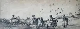 Stefano della Bella, La battaglia di Nordilingen, In basso a destra
