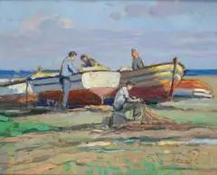 Pescatori palermitani by Giorgio Luxardo, offered Nov 2017