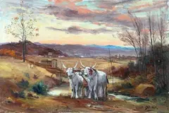 L'aratura by Rutilio Muti, offered Nov 2017