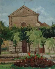 San Francesco d'Assisi a Pistoia by Franco Sacchetti, 1955, offered Nov 2017
