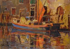 Chioggia by Angiolo Volpe, offered Nov 2017