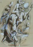 Romano Guantini, San Cristoforo, 1986