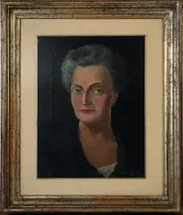 Ritratto di Laura di Boccard by Gino Albieri, 1942, offered Nov 2017