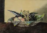 Natura morta by Nino Tirinnanzi, lithograph on paper, offered Nov 2017