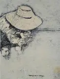 Renzo Vespignani, Mondina alla risaia