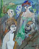 Senza titolo by Mino Maccari, offered Oct 2017
