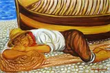 Giuseppe Migneco, Pescatore sdraiato